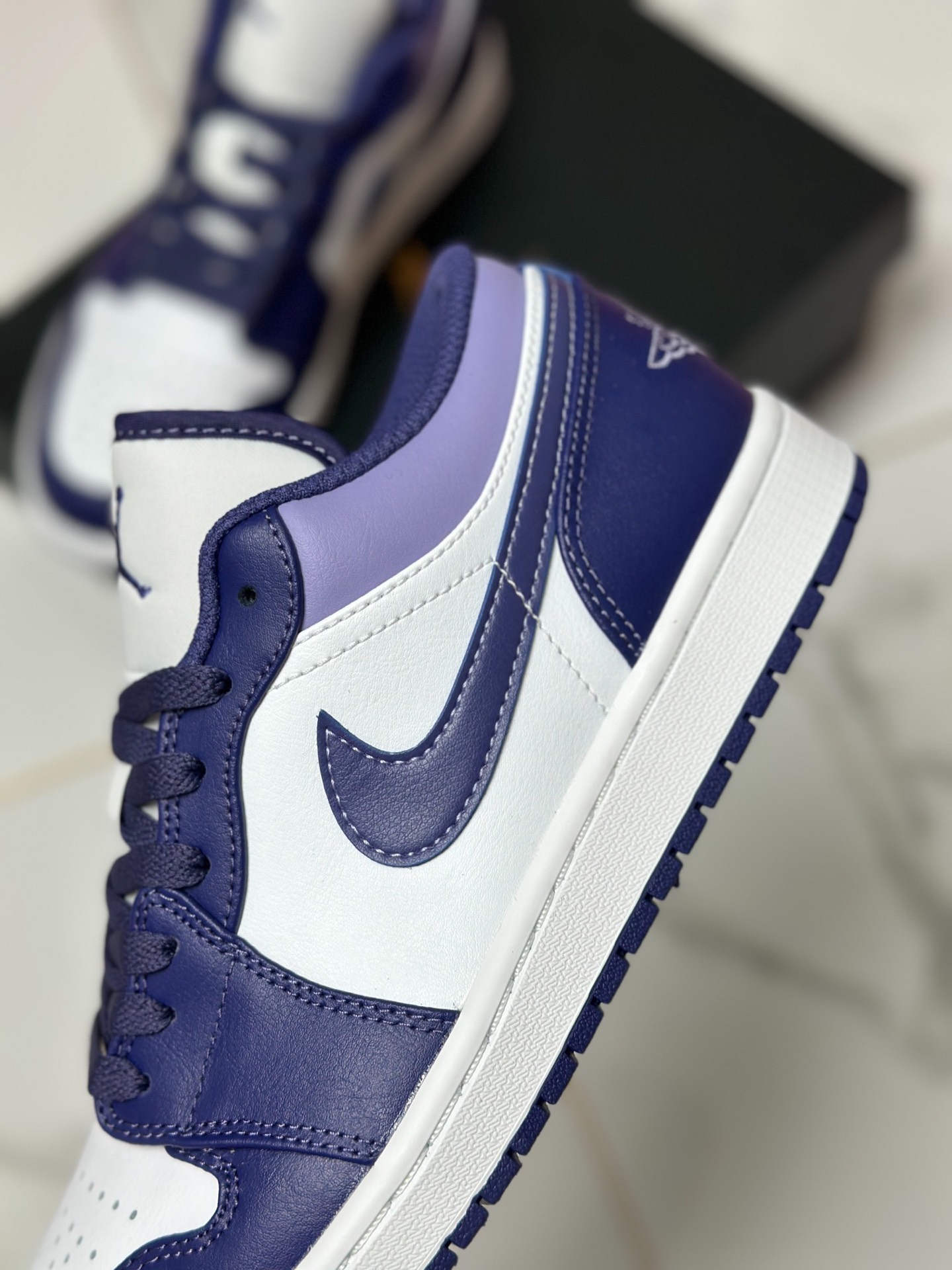 XH Air Jordan 1 Low “Sky J Purple” review Yolanda 04