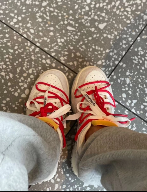 GB OFF WHITE x Nike Dunk SB Low The 50 NO.40 review 