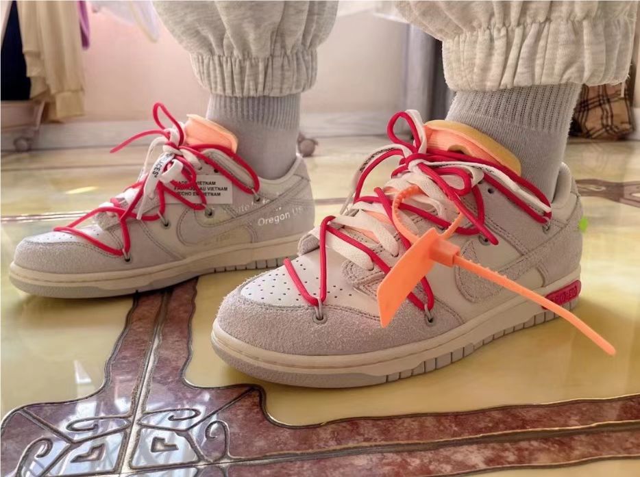 GB OFF WHITE x Nike Dunk SB Low The 50 NO.40 review 0