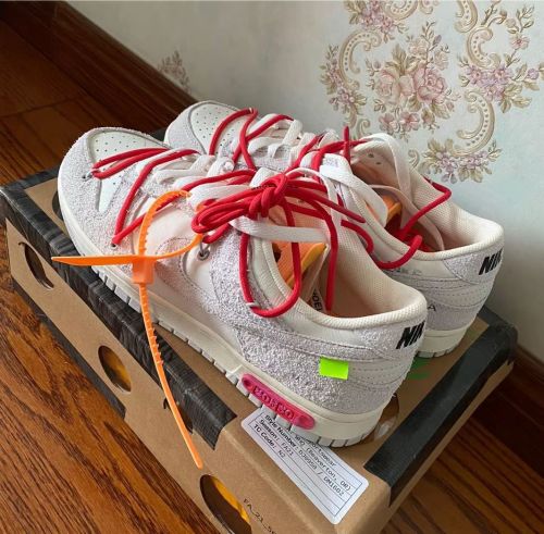 GB OFF WHITE x Nike Dunk SB Low The 50 NO.40 review 