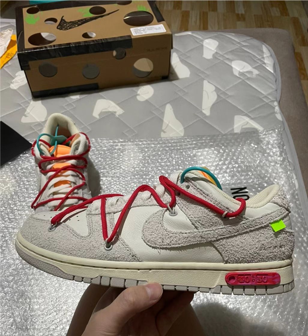 GB OFF WHITE x Nike Dunk SB Low The 50 NO.40 review 0