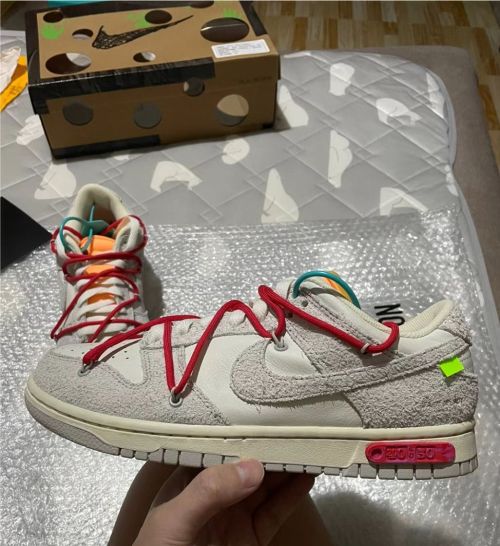GB OFF WHITE x Nike Dunk SB Low The 50 NO.40 review 