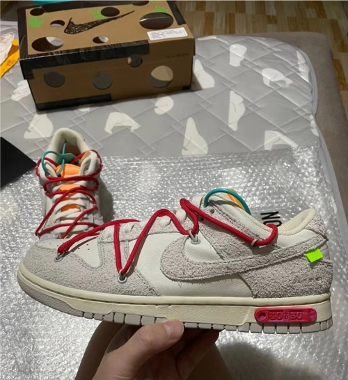 GB OFF WHITE x Nike Dunk SB Low The 50 NO.40 review 