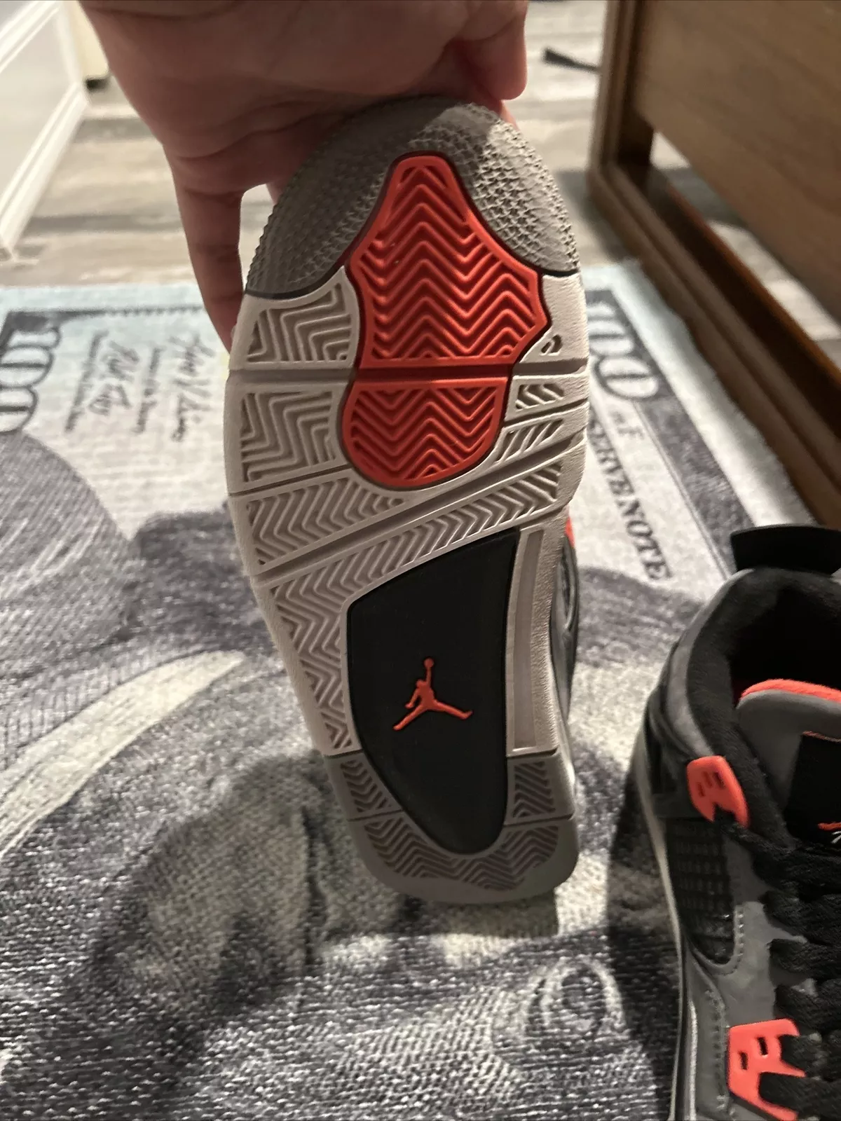  BS Batch Air Jordan 4 Red Glow Infrared review Tedros 01