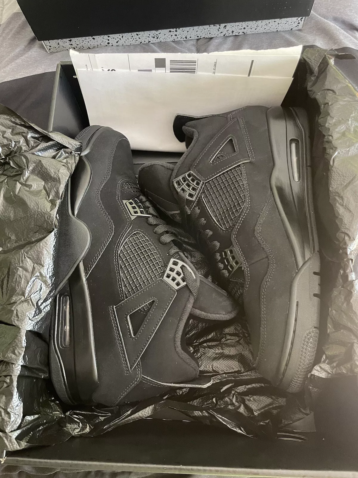 BS Batch Air Jordan 4 Retro Black Cat review 0