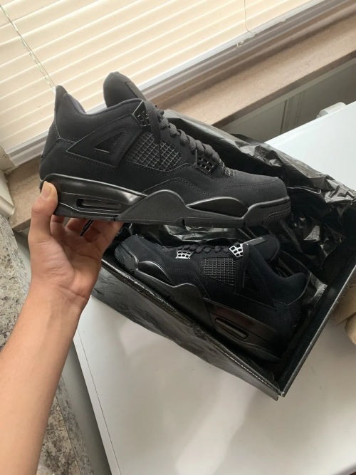 BS Batch Air Jordan 4 Retro Black Cat review 