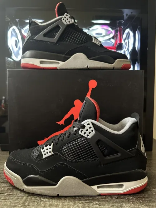 BS Batch Air Jordan 4 Retro Bred review 