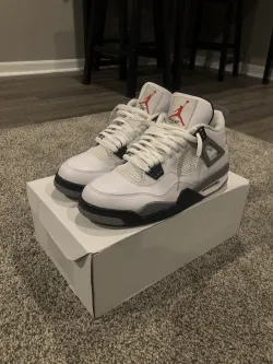 BS Batch Air Jordan 4 Retro White Cement review ASH