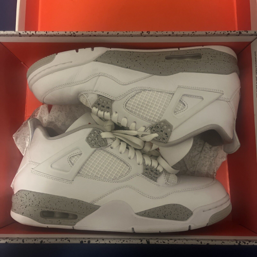 BS Batch Air Jordan 4 White Oreo review 