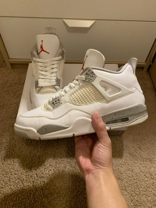 BS Batch Air Jordan 4 White Oreo review 