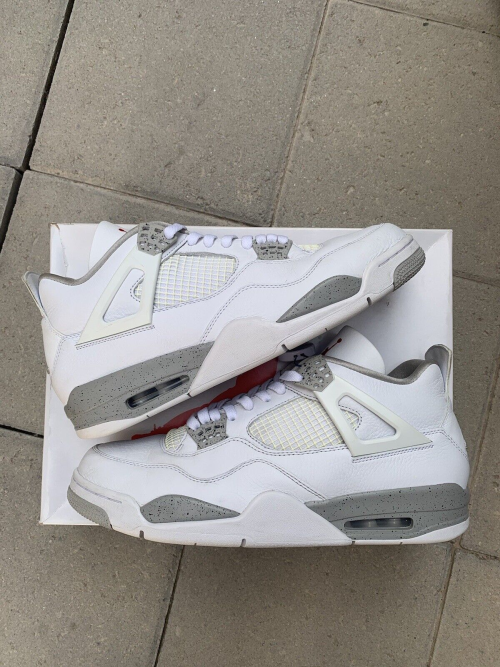 BS Batch Air Jordan 4 White Oreo review 
