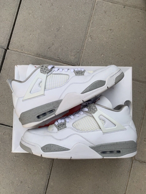 BS Batch Air Jordan 4 White Oreo review 