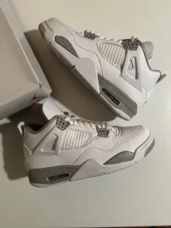 BS Batch Air Jordan 4 White Oreo review Nancy