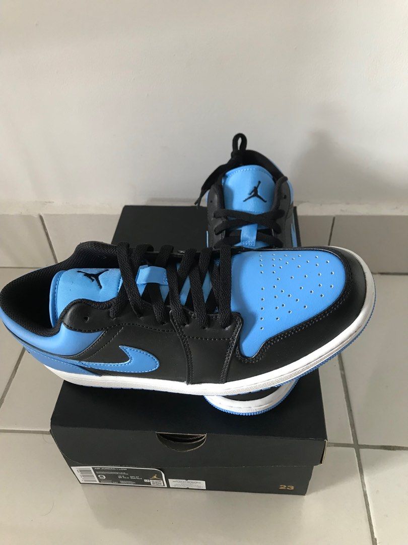 XH Travis Scott x Air Jordan 1 Low New Black Blue review Dan 02