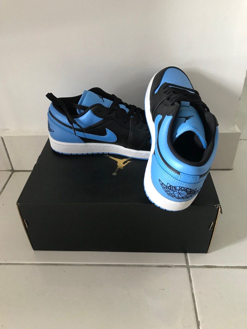 XH Travis Scott x Air Jordan 1 Low New Black Blue review Dan 04
