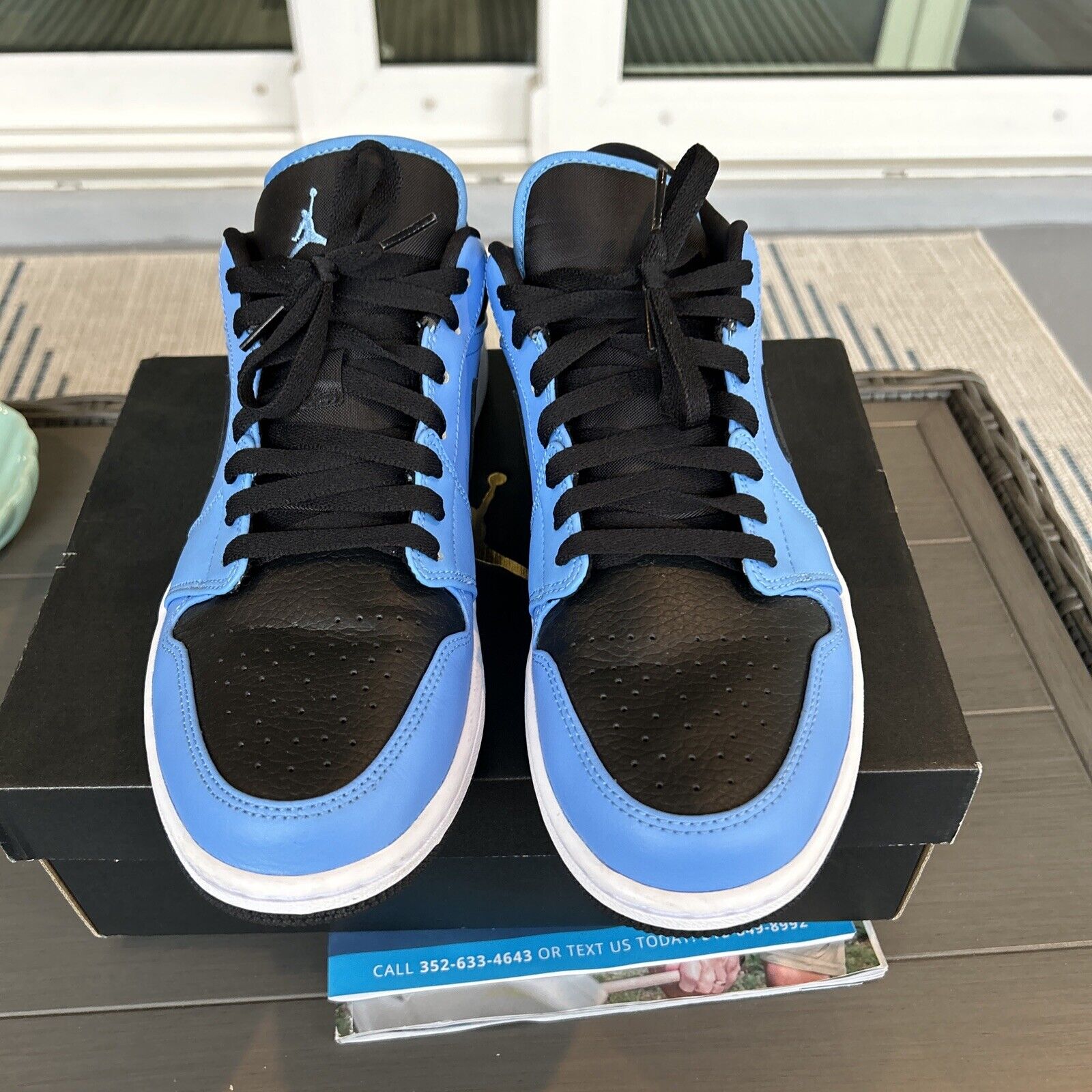 XH Travis Scott x Air Jordan 1 Low New Black Blue review Yolanda 01