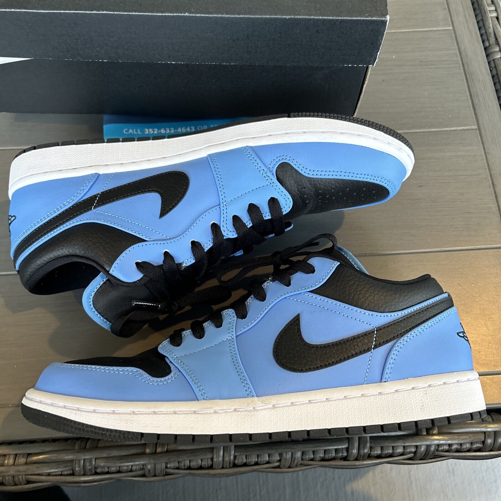 XH Travis Scott x Air Jordan 1 Low New Black Blue review Yolanda 03