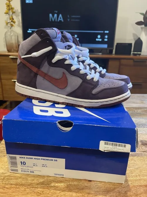 SX Nike Dunk SB High Daybreak Plum review 