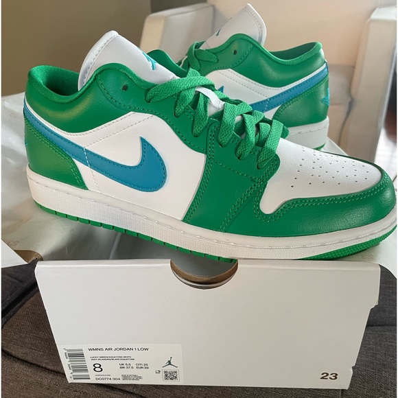 XH Travis Scott x Air Jordan 1 Low White Green Blue review Henry 03