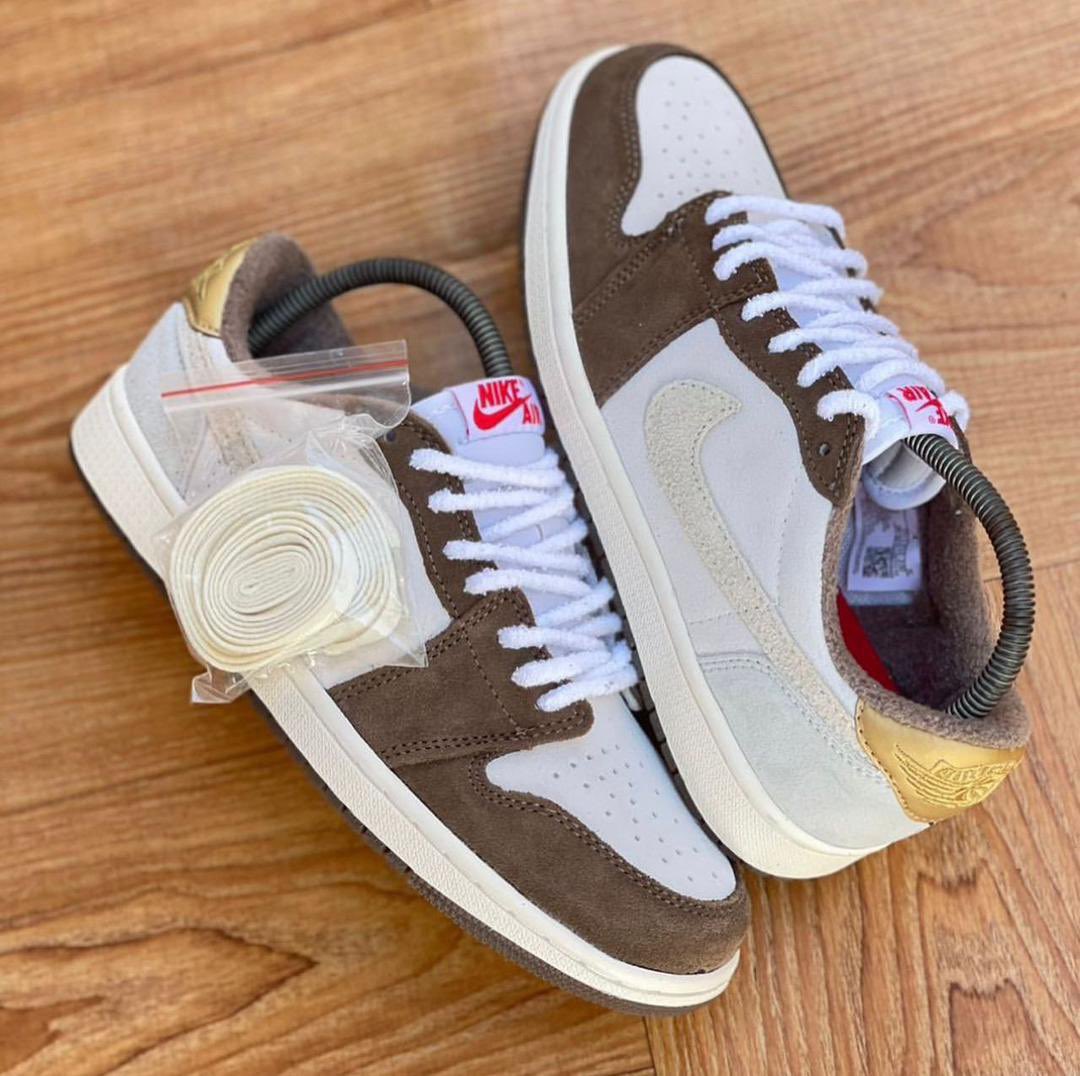 XH Travis Scott x Air Jordan 1 Low OG “Year of the Rabbit” review Lila