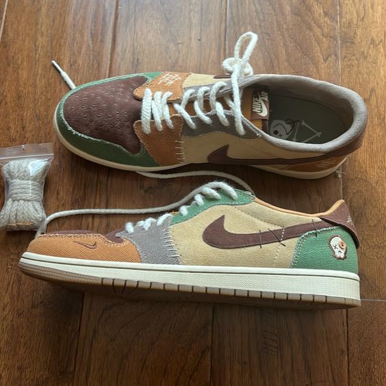 XH Zion Williamson x Air Jordan 1 Low OG “Voodoo” review Vince