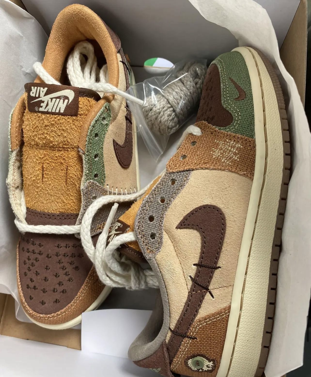 XH Zion Williamson x Air Jordan 1 Low OG “Voodoo” review Brian