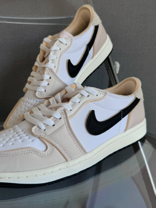 XH Air Jordan 1 Low Rice Gray Sponge review 