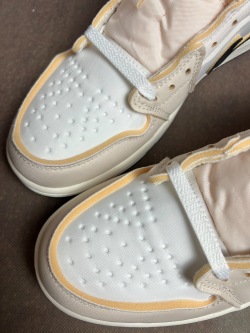 XH Air Jordan 1 Low Rice Gray Sponge review Brianna 04
