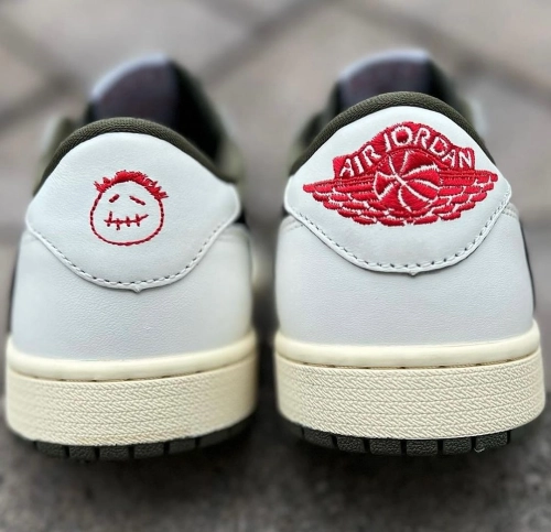 XH Travis Scott x Air Jordan 1 Low Green Barb review 