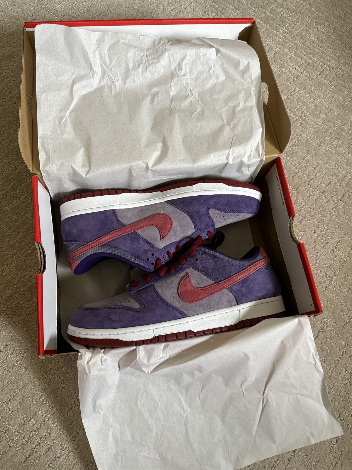SX Nike Dunk Low “Plum” review Virgil Drew