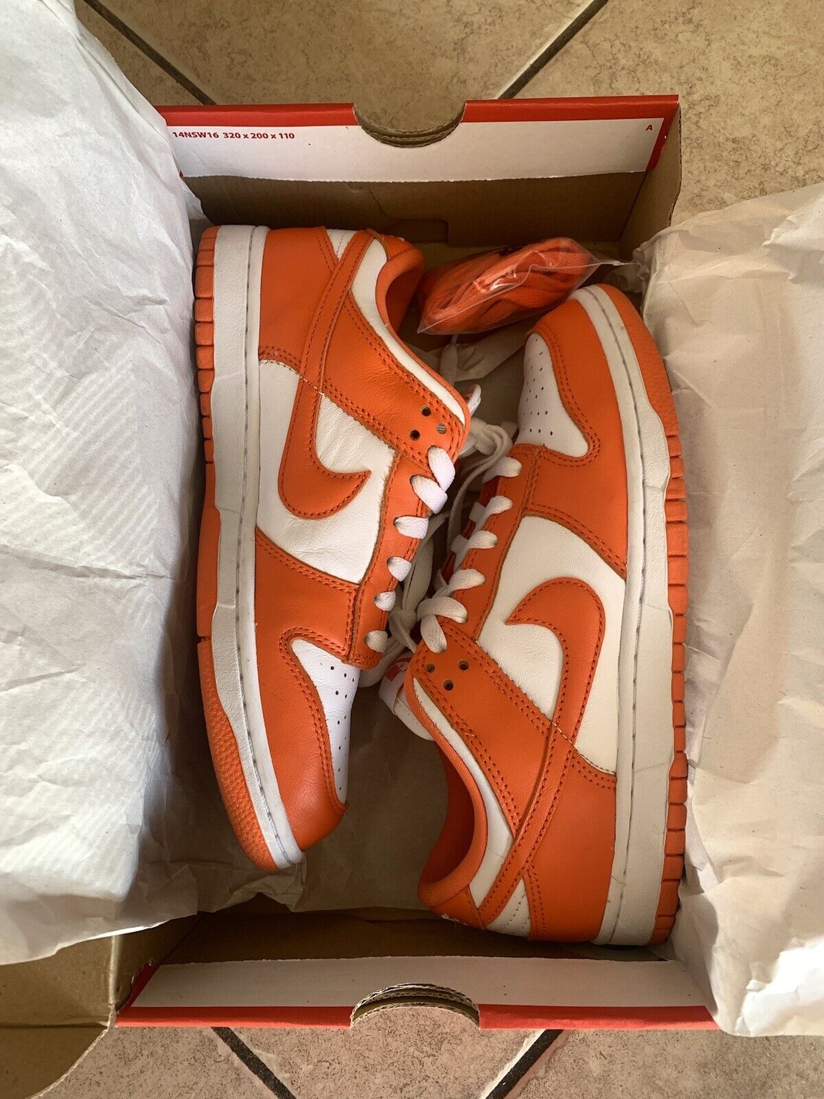 SX Nike Dunk Low SP Orange Blaze review Len 02