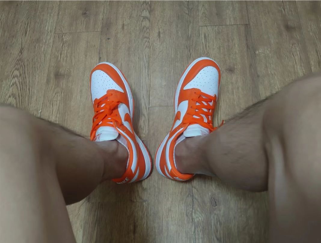SX Nike Dunk Low SP Orange Blaze review Taylor 01