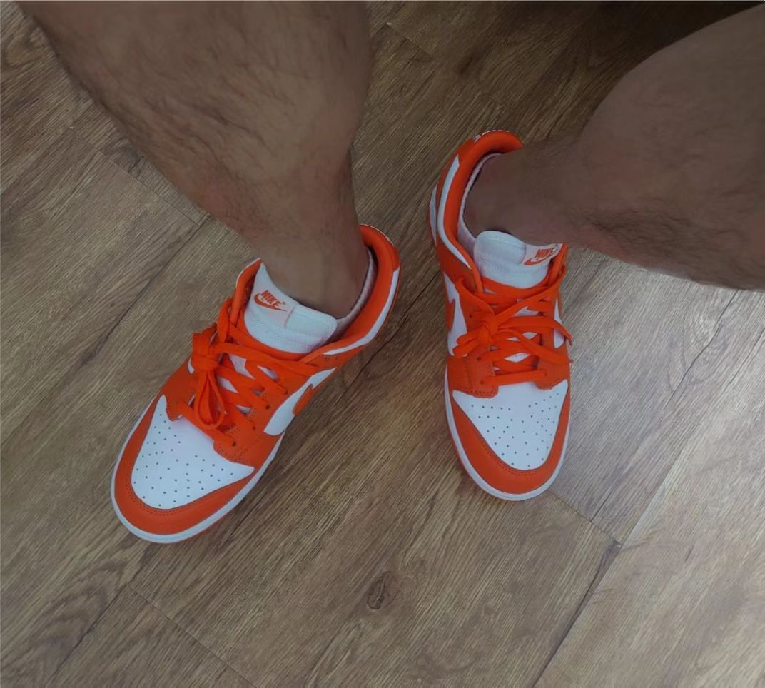 SX Nike Dunk Low SP Orange Blaze review Taylor 02