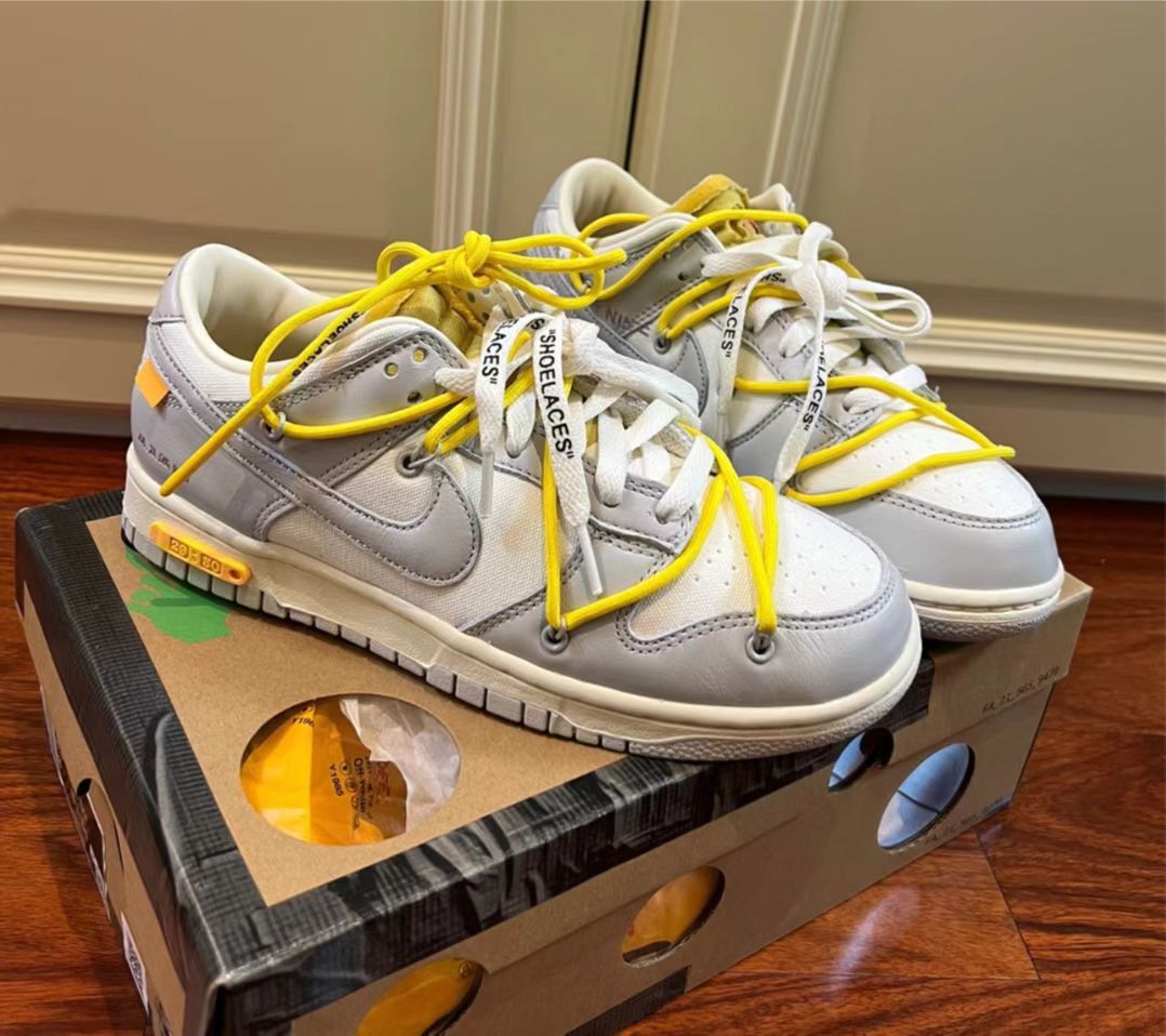 GB OFF WHITE x Nike Dunk SB Low The 50 NO.29 review Jones