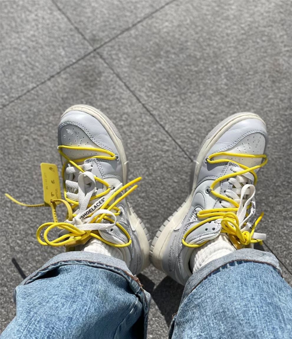 GB OFF WHITE x Nike Dunk SB Low The 50 NO.29 review Sidey 01