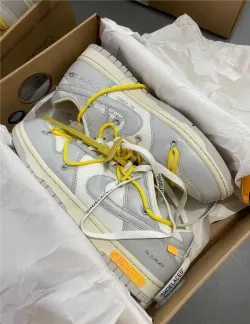 GB OFF WHITE x Nike Dunk SB Low The 50 NO.29 review Gustavo