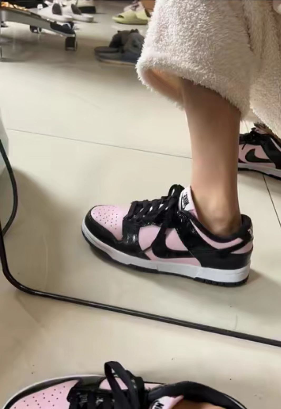 SX Nike Dunk Low Pink Black Patent review Alexsey