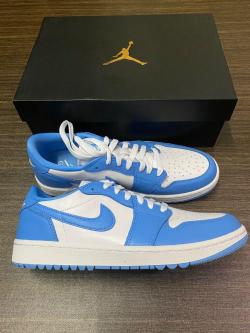 XH Air Jordan 1 Low Golf UNC review Grace 01
