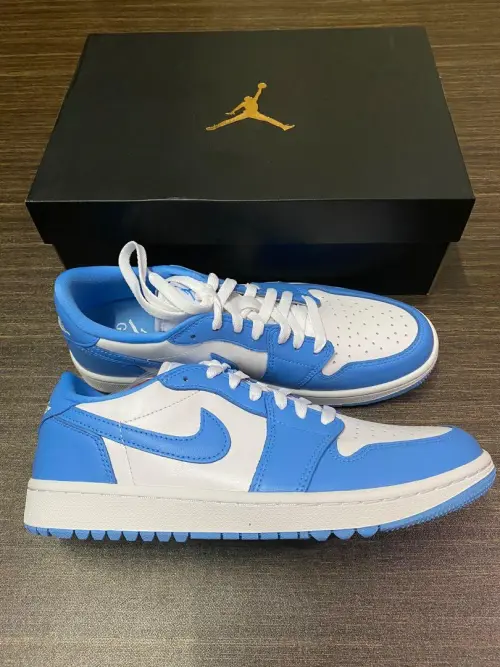 XH Air Jordan 1 Low Golf UNC review 