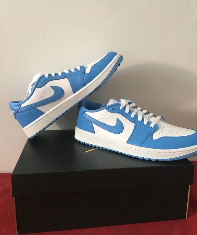 XH Air Jordan 1 Low Golf UNC review Willow 01