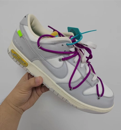 GB OFF WHITE x Nike Dunk SB Low The 50 NO.21 review 