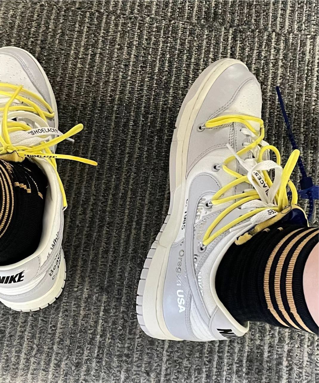 GB OFF WHITE x Nike Dunk SB Low The 50 NO.27 review 0