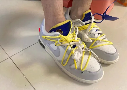 GB OFF WHITE x Nike Dunk SB Low The 50 NO.27 review 