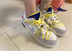GB OFF WHITE x Nike Dunk SB Low The 50 NO.27 review Christian Joel