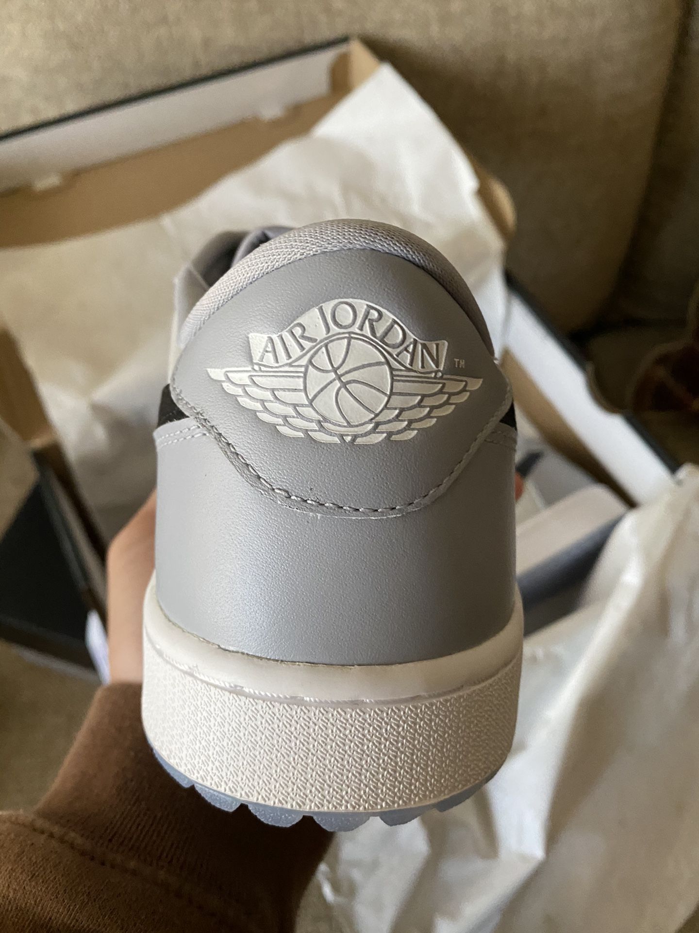 XH Air Jordan 1 Low Golf Wolf Grey review Charles 02