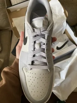 XH Air Jordan 1 Low Golf Wolf Grey review Charles 05