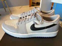 XH Air Jordan 1 Low Golf Wolf Grey review Jane 04