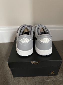 XH Air Jordan 1 Low Golf Wolf Grey review Quentin 02