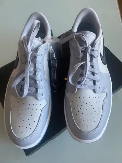 XH Air Jordan 1 Low Golf Wolf Grey review Victor 02