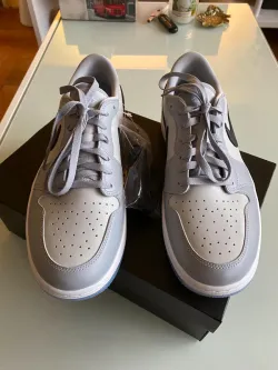 XH Air Jordan 1 Low Golf Wolf Grey review Victor 04